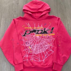 Pink Sp5der Hoodie